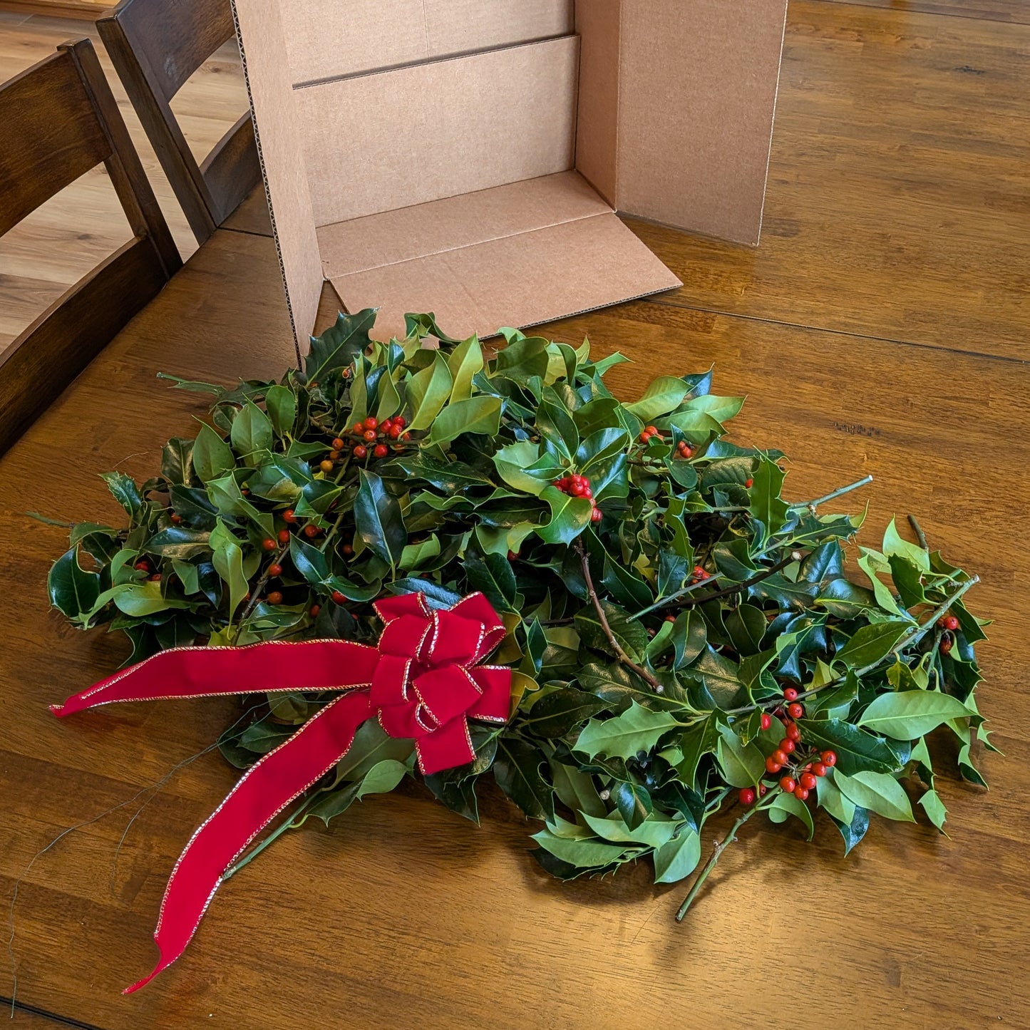 Fresh Boxed Holly