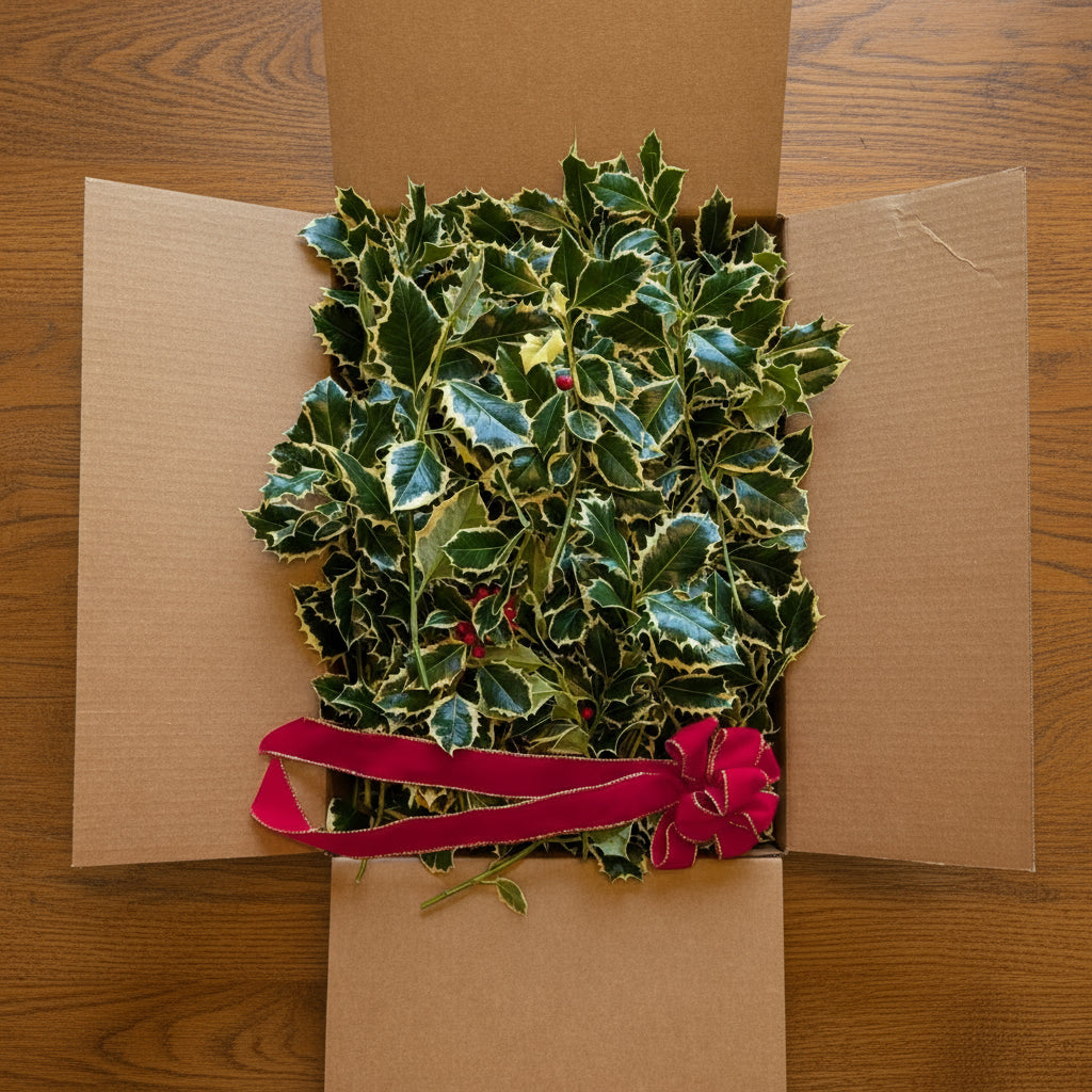 Fresh Boxed Holly